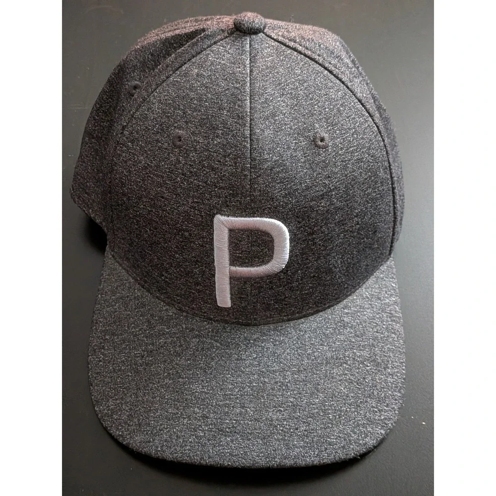 Puma Golf Tour Exclusive Golf Hat Heathered Gray OSFM